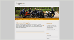 Desktop Screenshot of fraggel.se