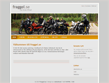 Tablet Screenshot of fraggel.se